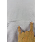 The Simpsons Homer Simpson Hoodie Mens Lavender Embroidered Pullover 22x27.5