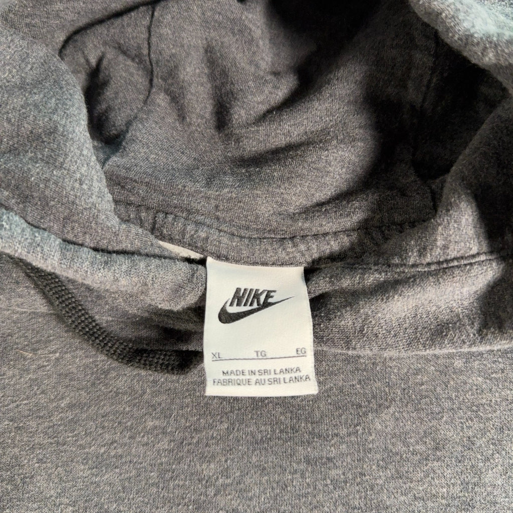 Nike Club Fleece Hoodie Mens XL Gray Pullover Sweatshirt Swoosh BV2654-071
