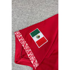 TEJAS Dallas College Jersey #23 Mexico Texas Flag Men's M Baseball