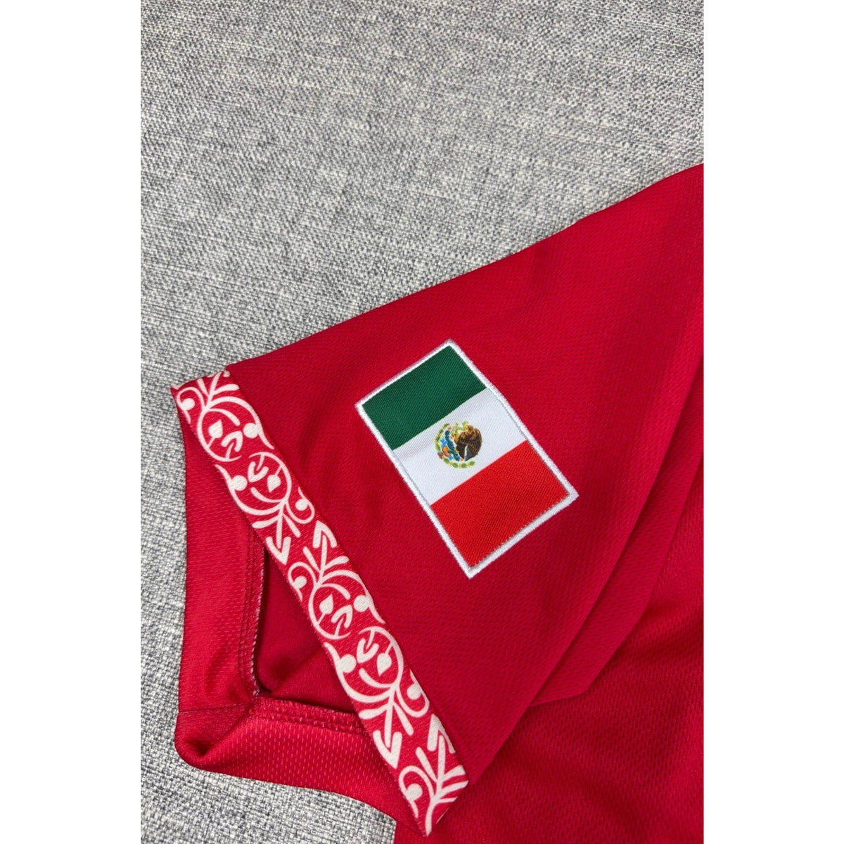 TEJAS Dallas College Jersey #23 Mexico Texas Flag Men's M Baseball