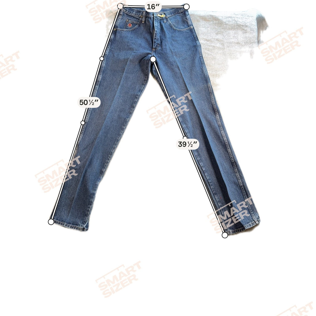 Wrangler Twenty X Jeans Mens 31x38 Blue Denim Western Cowboy 20X Slim Long