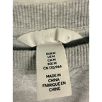 H&M Los Angeles Sweatshirt Women’s Medium Gray Cropped Crewneck Pullover Casual