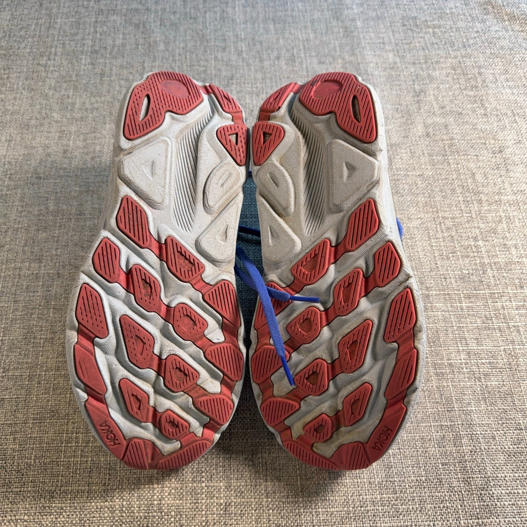 HOKA Clifton 9 Womens 7.5B Shoes Bellwether Blue Ceramic 1127896-BBCRM