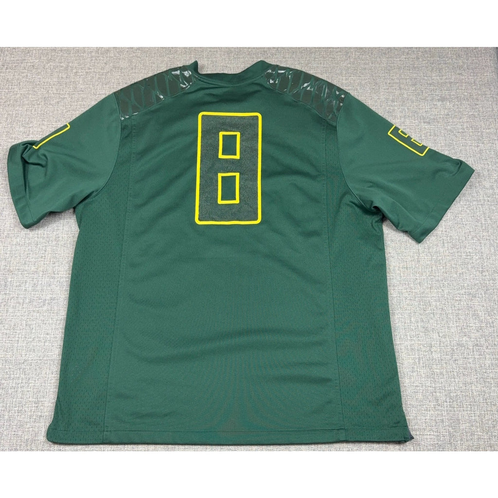 Nike Oregon Ducks Marcus Mariota #8 Jersey Men's XXL Green 2013 Football