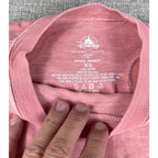 Walt Disney World Spirit Jersey XS Pink Rose Gold Glitter Long Sleeve Disney