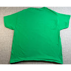 Champion Notre Dame Fighting Irish T Shirt Mens XL Green Leprechaun NCAA