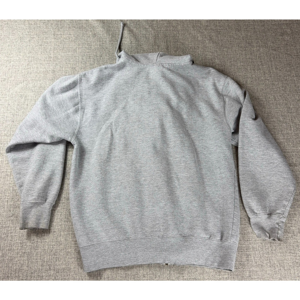 Alabama Crimson Tide Hoodie Mens Medium Gray Full Zip MV Sport College NCAA