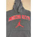 Nike Jordan Mexico City Hoodie Men's S Black Red Jumpman HQ0428-010