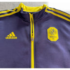 Adidas Nashville SC Anthem Jacket Mens Medium Navy Yellow Full Zip Soccer MLS