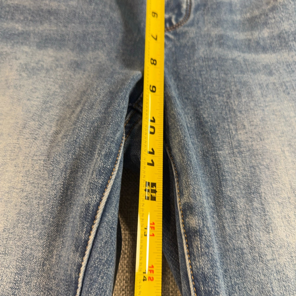 Soft Surroundings Womens Petite Medium Jeans Straight Leg 32 Waist 25.5 Inseam