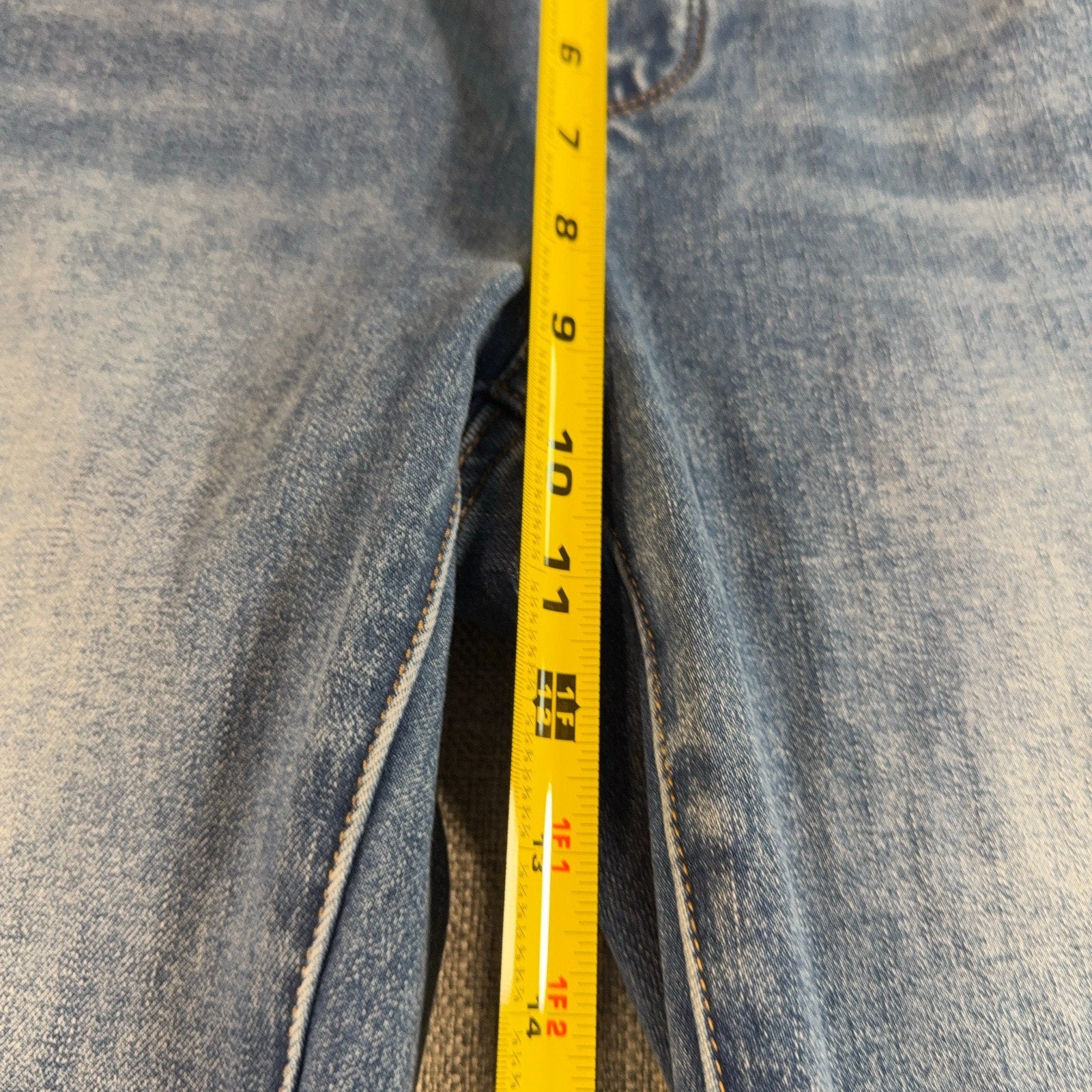 Soft Surroundings Womens Petite Medium Jeans Straight Leg 32 Waist 25.5 Inseam