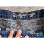 Wrangler Retro Relaxed Boot Jeans Men’s 33x34 Blue Western Stretch Denim
