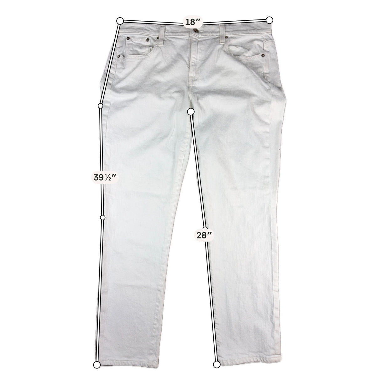 J Crew Slim Broken In Boyfriend Jeans Womens 31 White Denim Cropped 36x28
