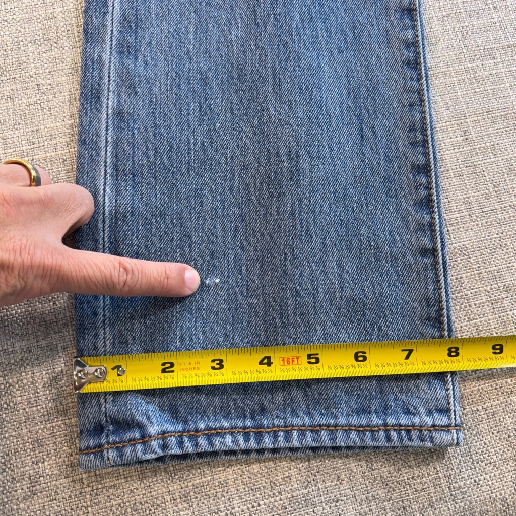 Levi’s 501 Original Fit Stretch Jeans Mens 33x34 NWT Button Fly Blue Denim
