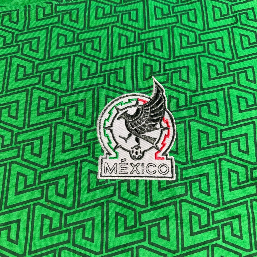Mexico National Team Soccer Shirt Mens Medium NWT Green Red Futbol Fan Tee