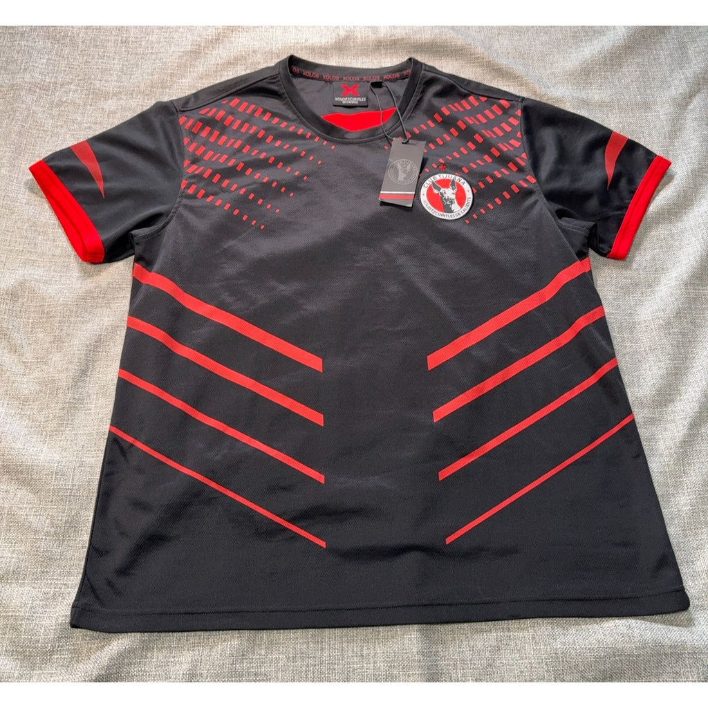 Club Tijuana Xolos Jersey XXL Black Red Limited Edition Liga MX NWT