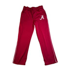 Alabama Crimson Tide Track Pants Adult L Red E5 Logo Piped Athletic NCAA