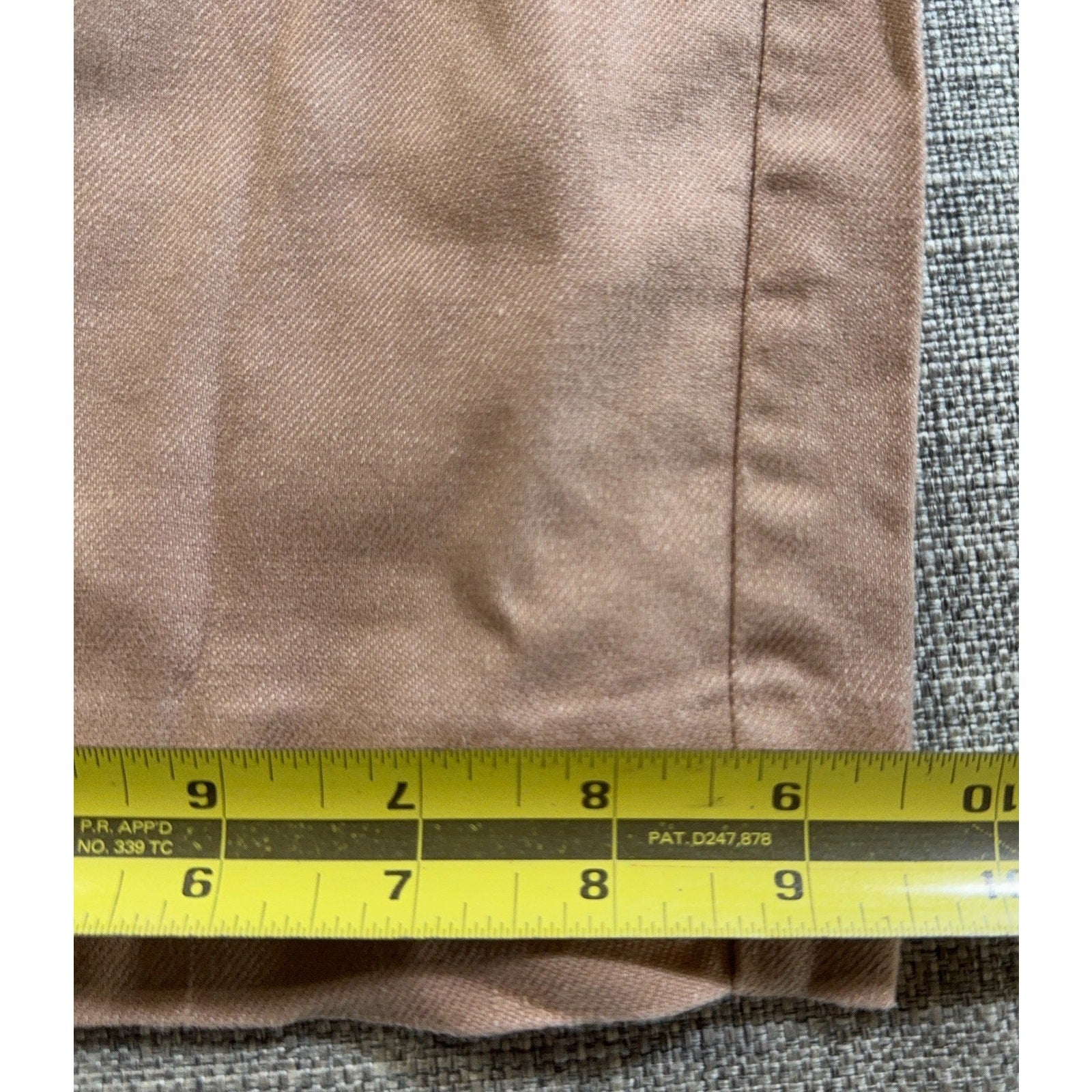 Ann Taylor Pants Womens 8 Blush Pink Pleated Wide Leg High Rise Trousers