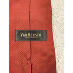 Vintage Men’s Tie Lot Stafford Van Heusen Retro Floral Red Office Neckties
