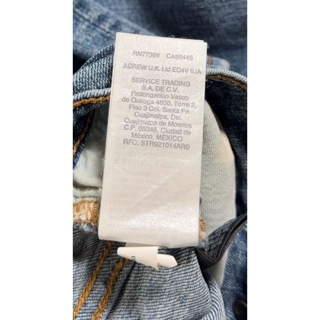 Madewell Mens Slim Jeans 33x32 Blue Distressed Medium Wash Denim Pants