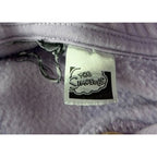 The Simpsons Homer Simpson Hoodie Mens Lavender Embroidered Pullover 22x27.5