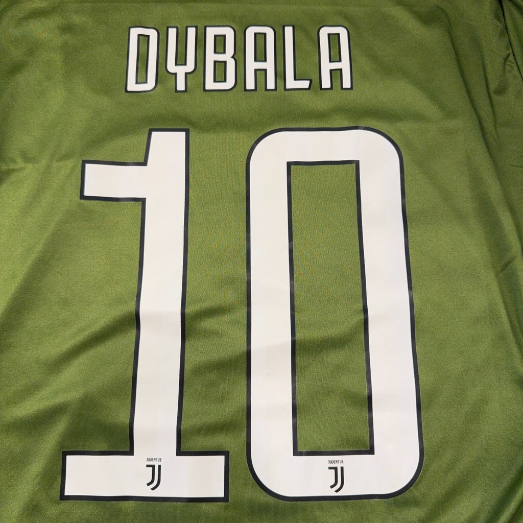 Juventus Dybala 10 Jersey XL Adidas 2017/18 Third Kit Serie A Patch NWT Soccer