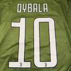 Juventus Dybala 10 Jersey XL Adidas 2017/18 Third Kit Serie A Patch NWT Soccer