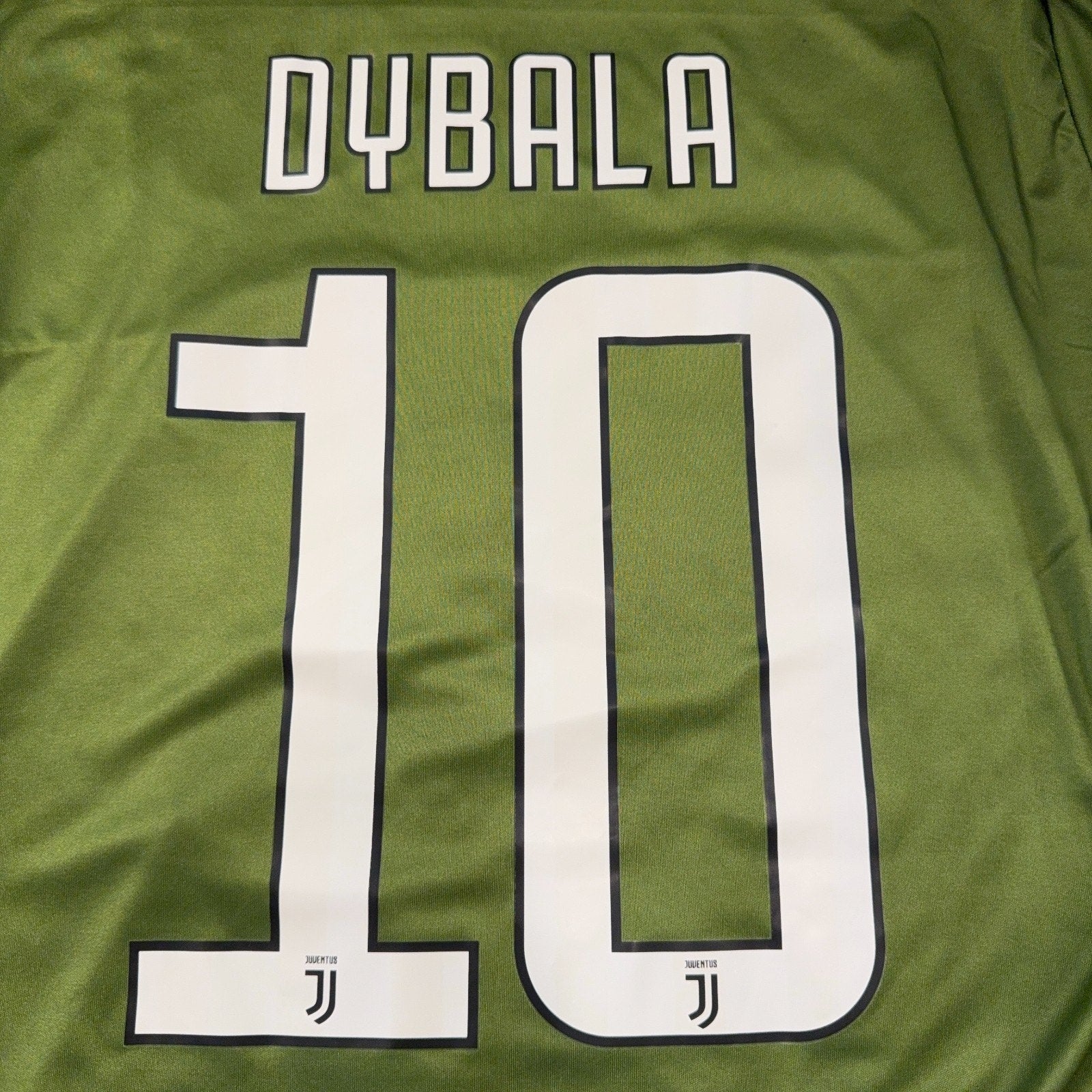 Juventus Dybala 10 Jersey XL Adidas 2017/18 Third Kit Serie A Patch NWT Soccer