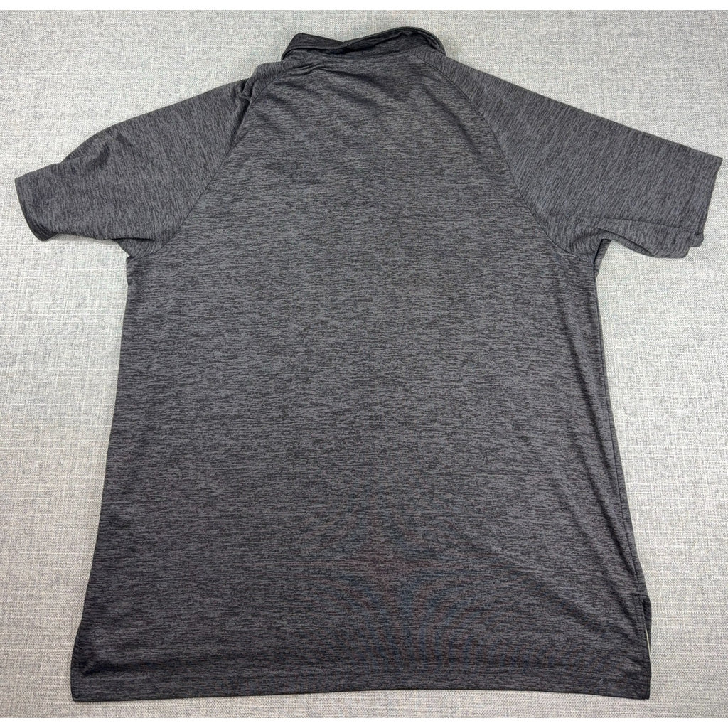 Army Black Knights West Point Mens XXL Polo Gray Heather Performance Shirt