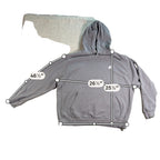 Nike Club Fleece Hoodie Mens XL Gray Pullover Sweatshirt Swoosh BV2654-071