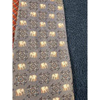 Vintage Thai Silk Tie Lot of 3 POY Thailand Chiang Mai Elephant Novelty Plaid