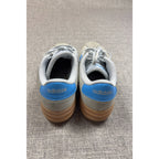 Adidas VL Court Bold Womens 8.5 Halo Blue Gum Platform Sneakers IH2310