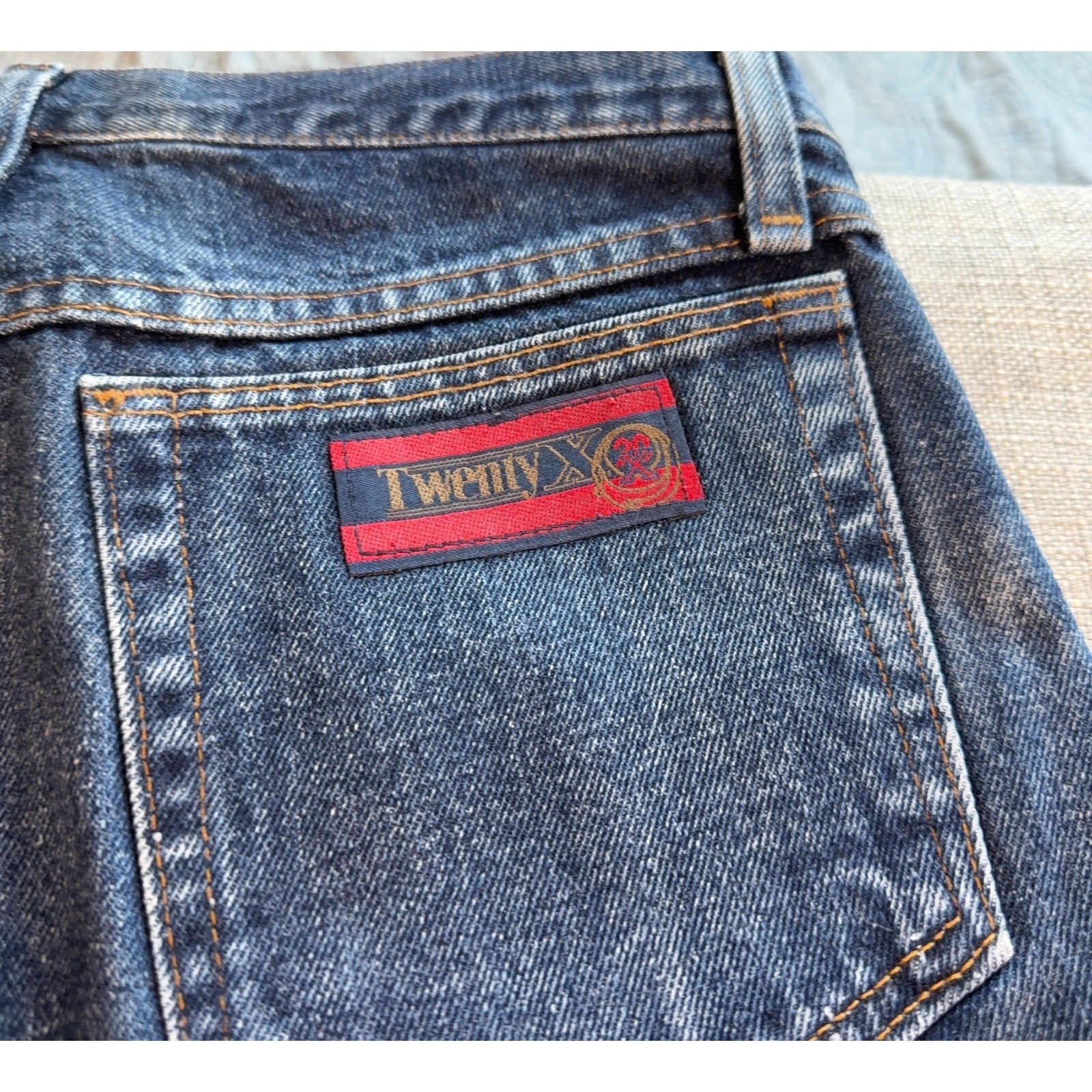 Wrangler Twenty X Jeans Mens 31x38 Blue Denim Western Cowboy 20X Slim Long