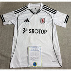 Ryan Sessegnon Signed Fulham 2025/26 Home Jersey #30 Adidas M COA