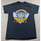 Van Halen Tour of the World 1984 Mens S Black Eagle Graphic Band T Shirt