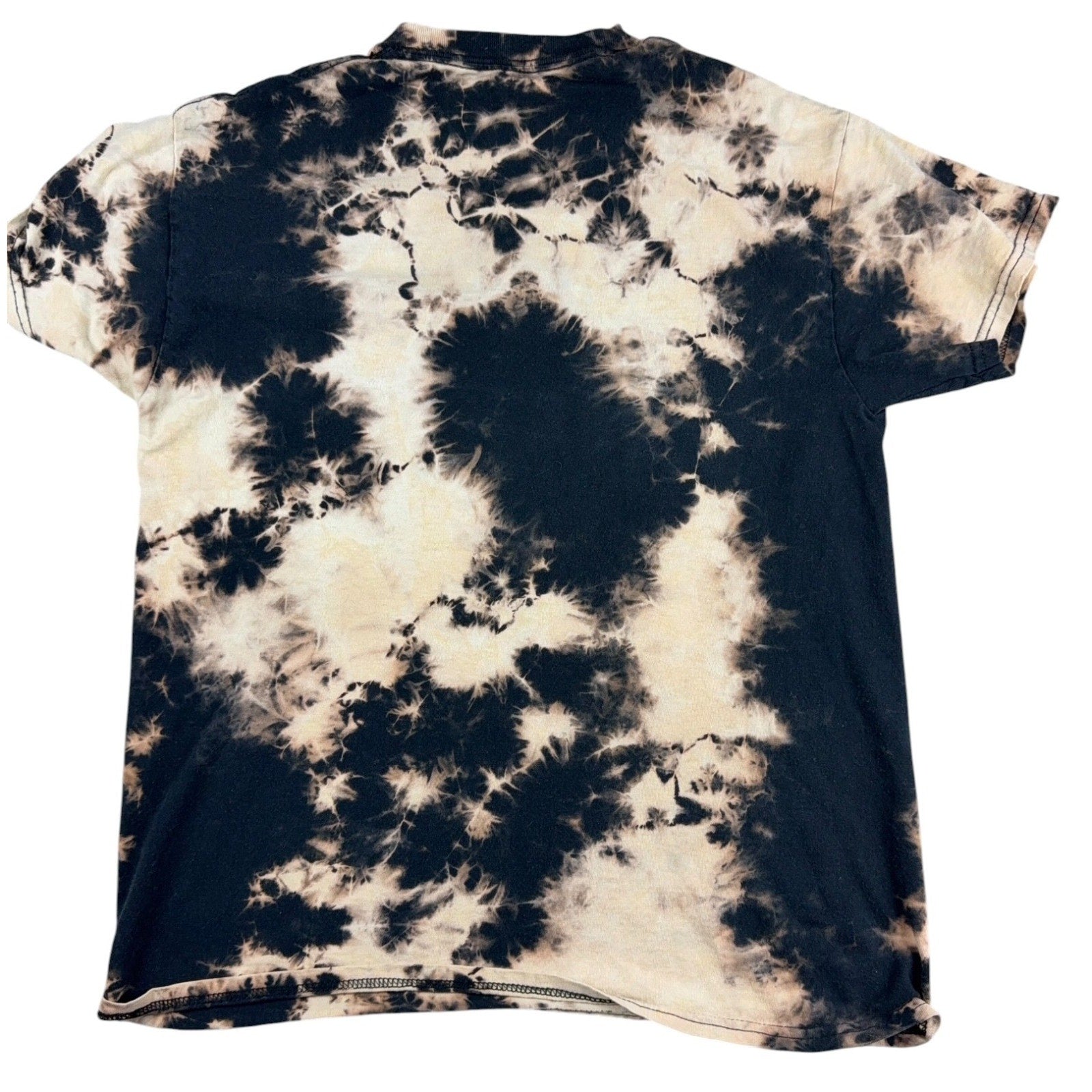 Poison California Legend LA West Coast Bleach Tie Dye Graphic T Shirt Medium