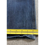 Rocawear Girls Size 10 Baggy Jeans Wide Leg Blue Y2K Embroidered R Pockets