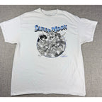 Sailor Moon T Shirt Mens XL Pretty Guardian Anime Sailor Scouts White Graphic T