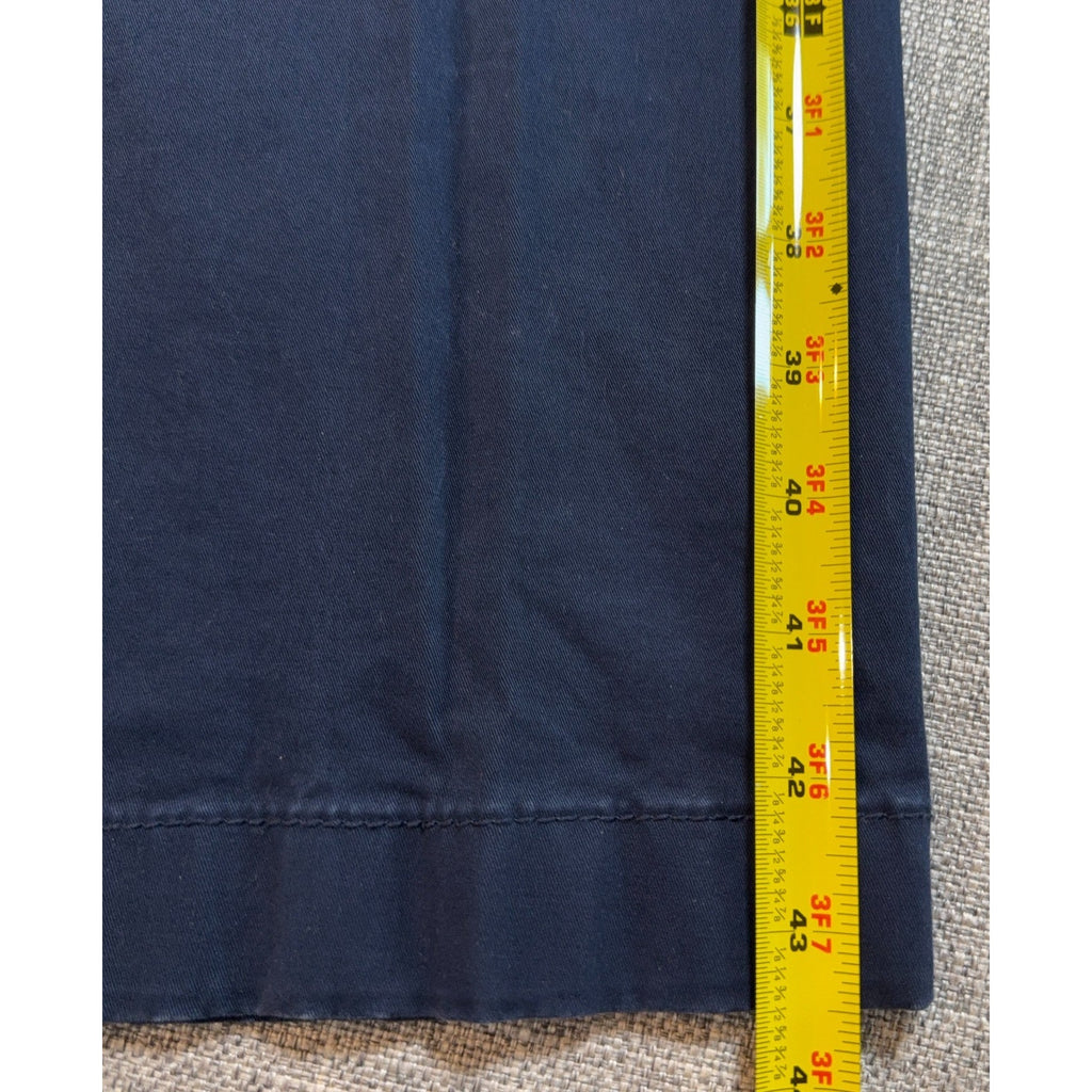 Tommy Hilfiger Chino Pants Mens 38x30 Navy Tailored Fit Tagged 38x34