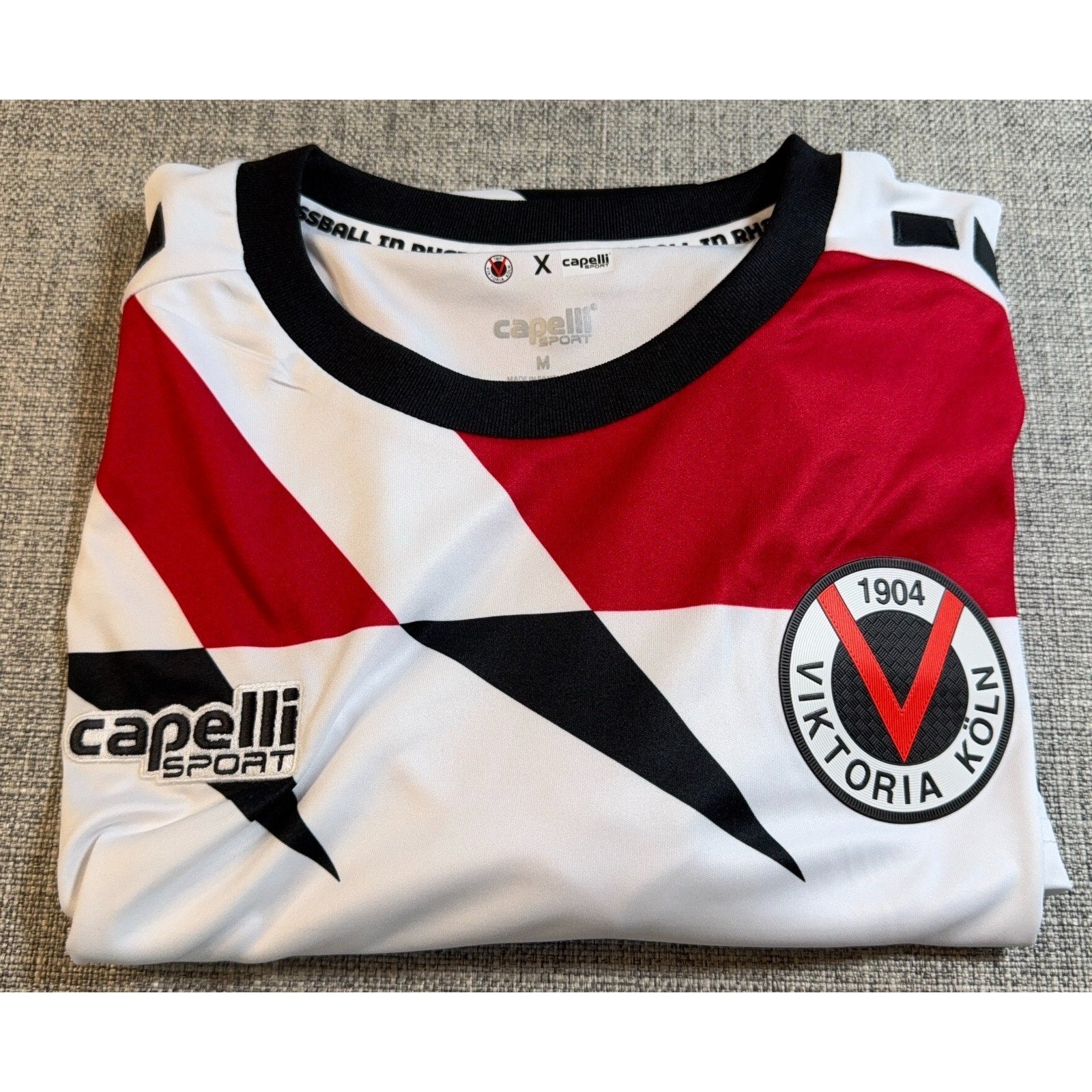 Viktoria Koln 2023-24 Home Jersey Mens M Capelli Soccer Football Germany