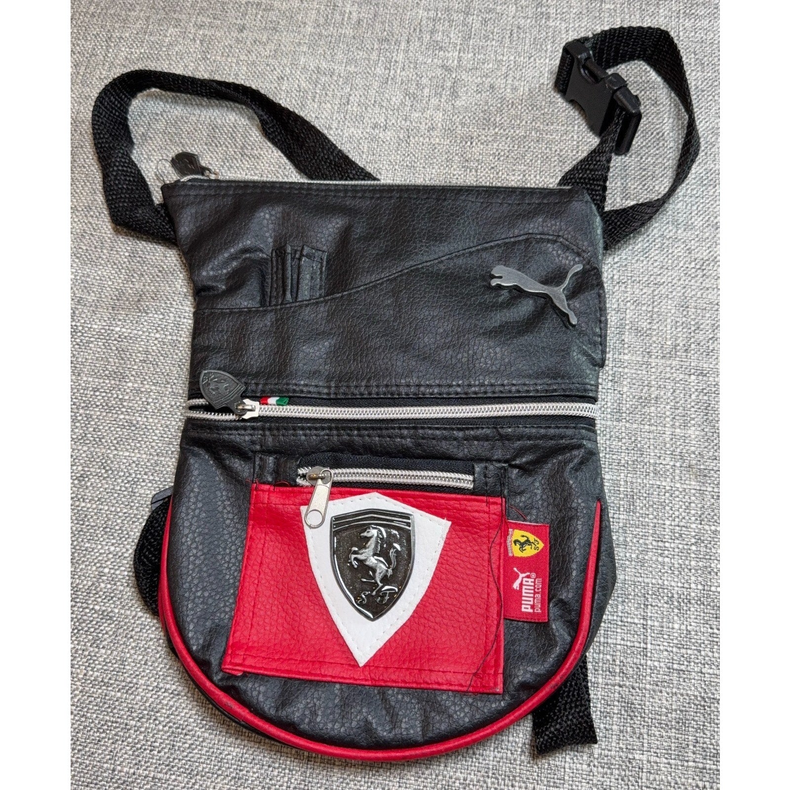 Puma x Ferrari Small Crossbody / Waist Pouch Y2K