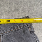 Levis Skateboarding Super Baggy Jeans Mens 30x34 Gray Black Y2K Skater A4298