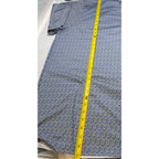 Donald Ross Golf Polo Shirt Mens XLT Blue Yellow Print Stretch Performance 1896