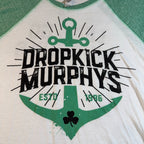 Dropkick Murphys Raglan Baseball Shirt Mens Medium Royal Apparel USA Made Band T