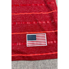 adidas FC Dallas MLS Shirt Mens L Fits M Red Climalite Soccer USA Flag 2015