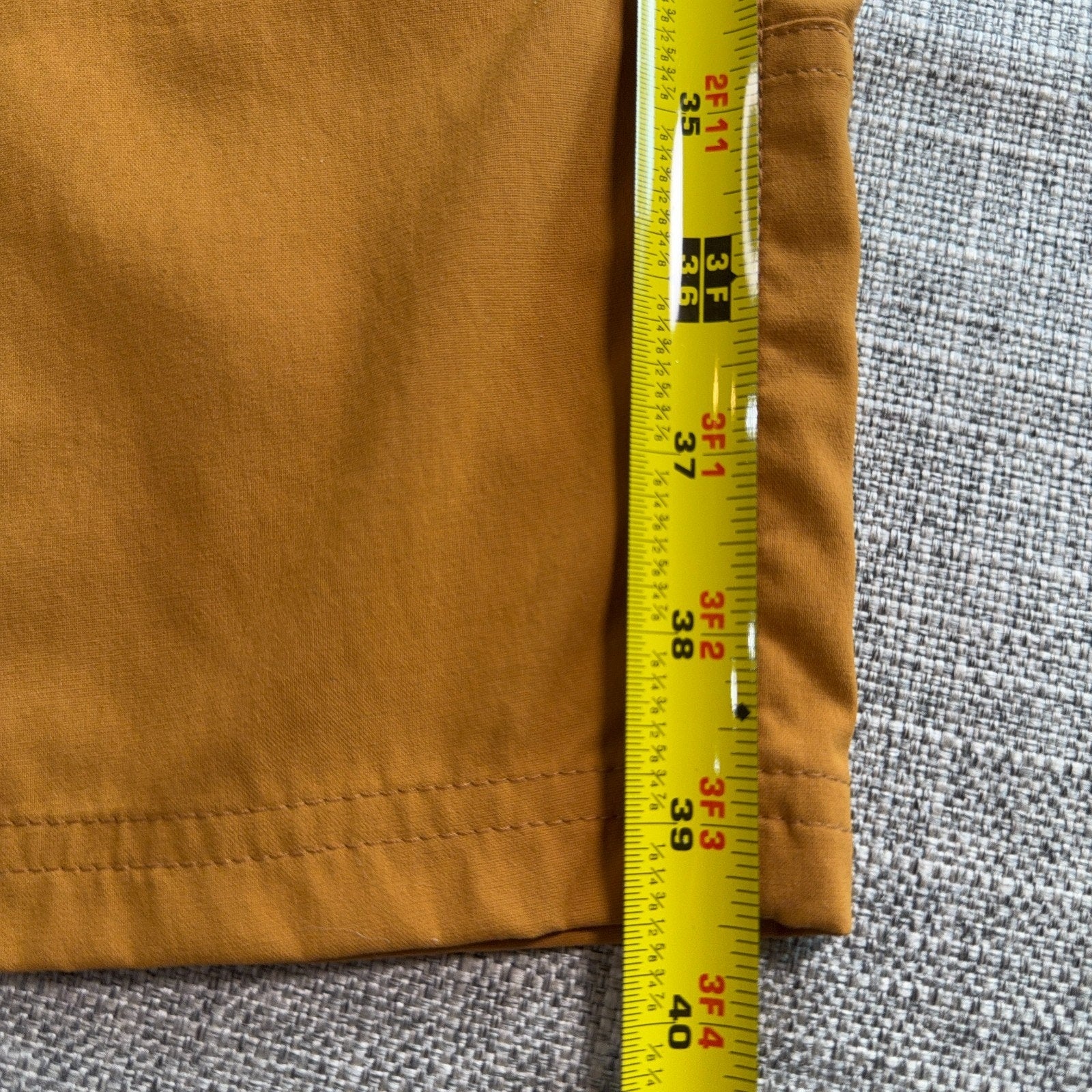REI Co-op Trailmade Pants Mens 40x30 Brown Hiking Stretch Nylon UPF50