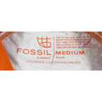 Fossil Stomp Box Music Festival Raglan Shirt Medium Orange 3/4 Sleeve Y2K