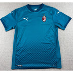 Puma AC Milan 2020 2021 Third Shirt Mens M Teal Serie A Soccer Jersey