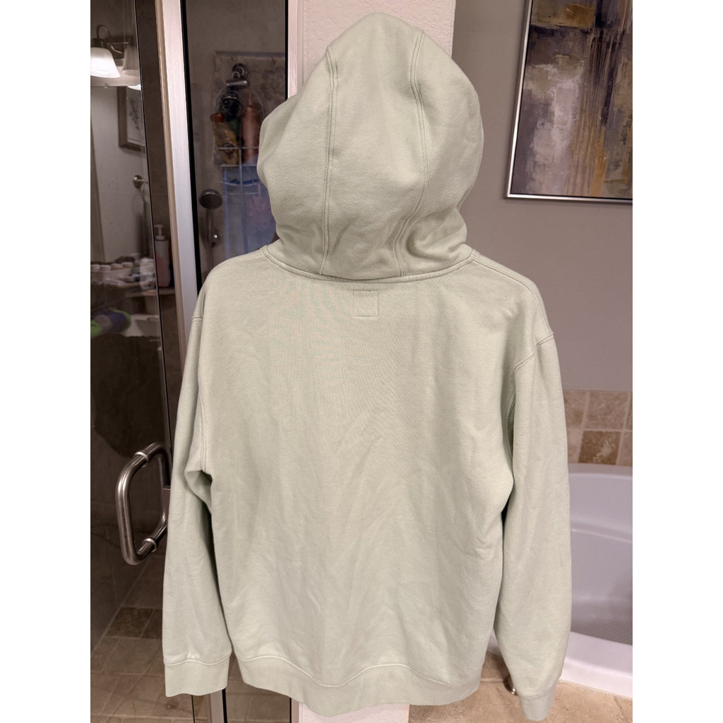 Vans Pullover Hoodie Medium Green Graphic Sweatshirt Skate Streetwear Fleece