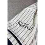 47 Louisville Slugger Hoodie Mens L Pinstripe Baseball Jersey 125 Powerized